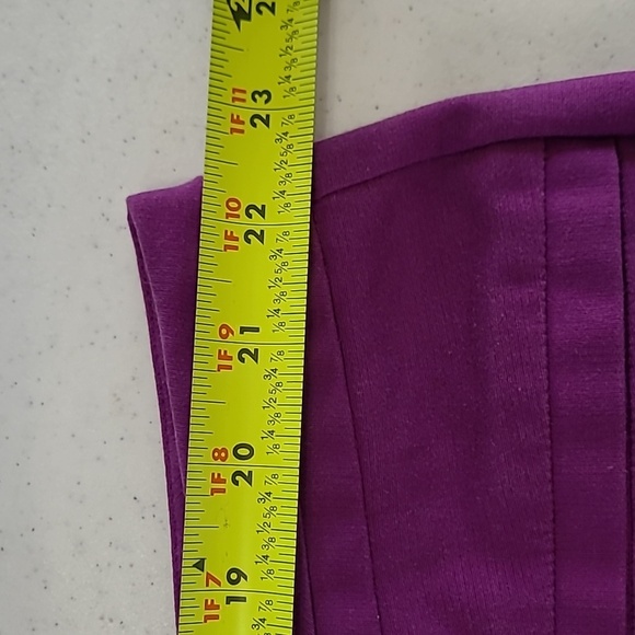 Calvin Klein Purple Cropped Pants size 22W - Picture 6 of 8